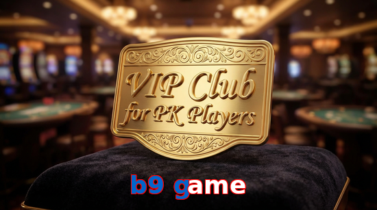 Main screen of B9 Game vip page for PK players